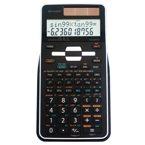 Sharp EL531TGBBW Scientific Calculator Calculators Inc