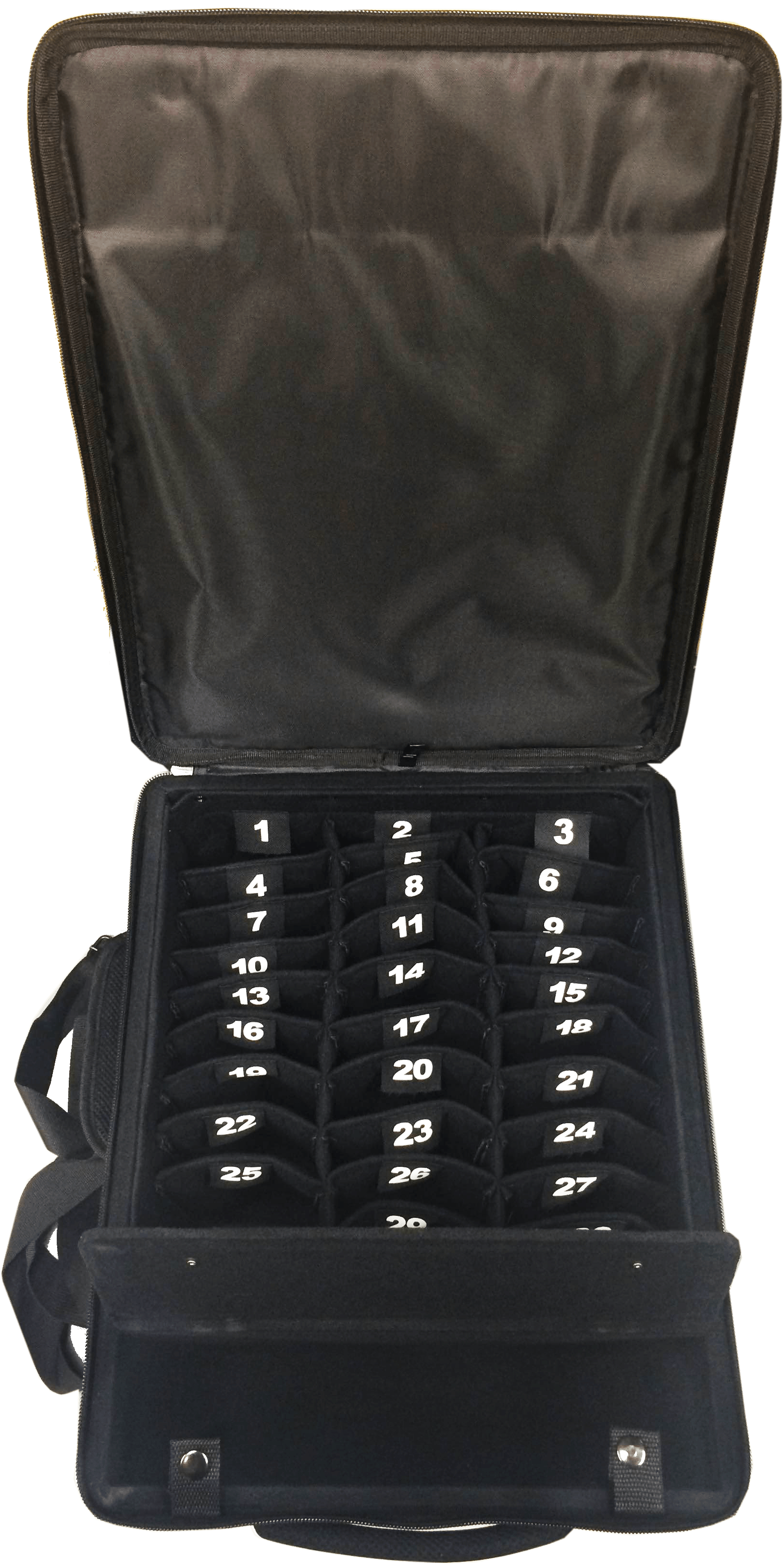 Storage Case for 30 Graphing Calculators with Handle and Wheels