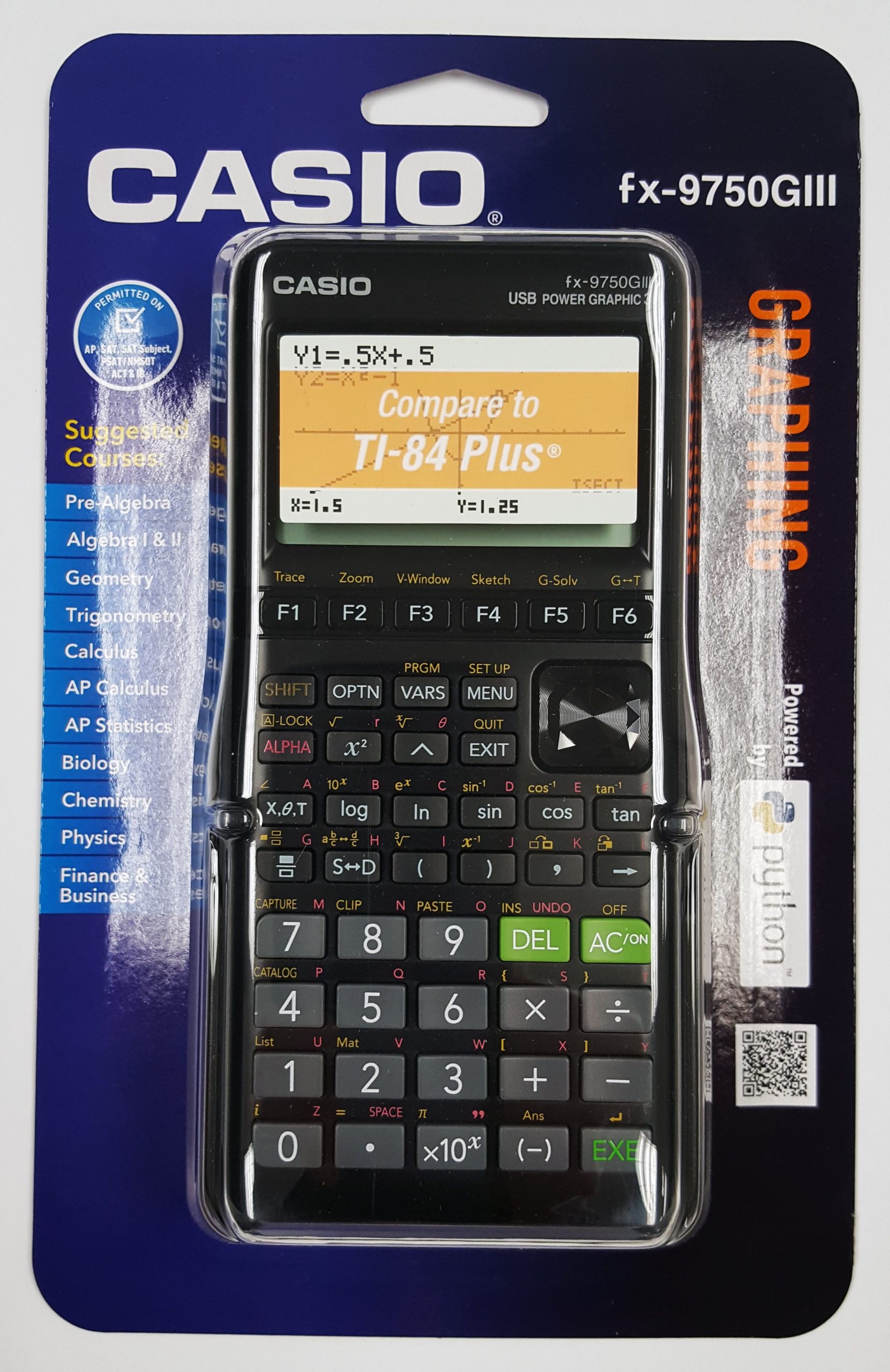 fossil prøve Krydderi Casio FX-9750GIII Graphing Calculator – Calculators Inc