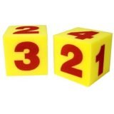 Giant Soft Cubes: Numerals - Set of 2