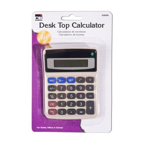 Basic Desk Top Calculator Set of 12 Calculators Inc