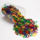 Link 'N' Learn Rainbow Links in a Bucket, Set of 1000 with Activity Guide