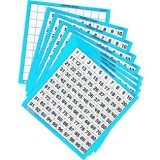 Laminated Hundreds Boards - Set of 10