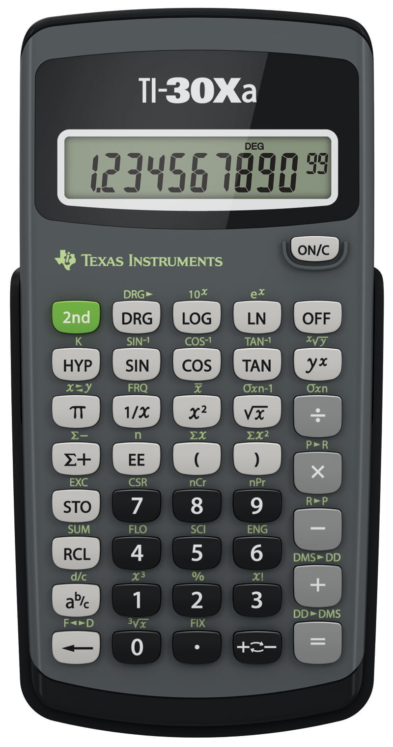 Texas Instruments TI30XA Scientific Calculator Calculators Inc