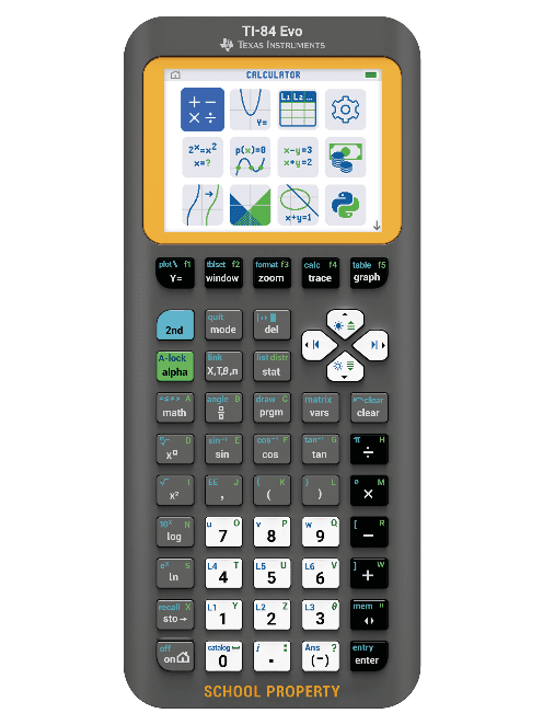 TI-84 Evo EZ Spot Graphing Calculator Teacher Kit of 10