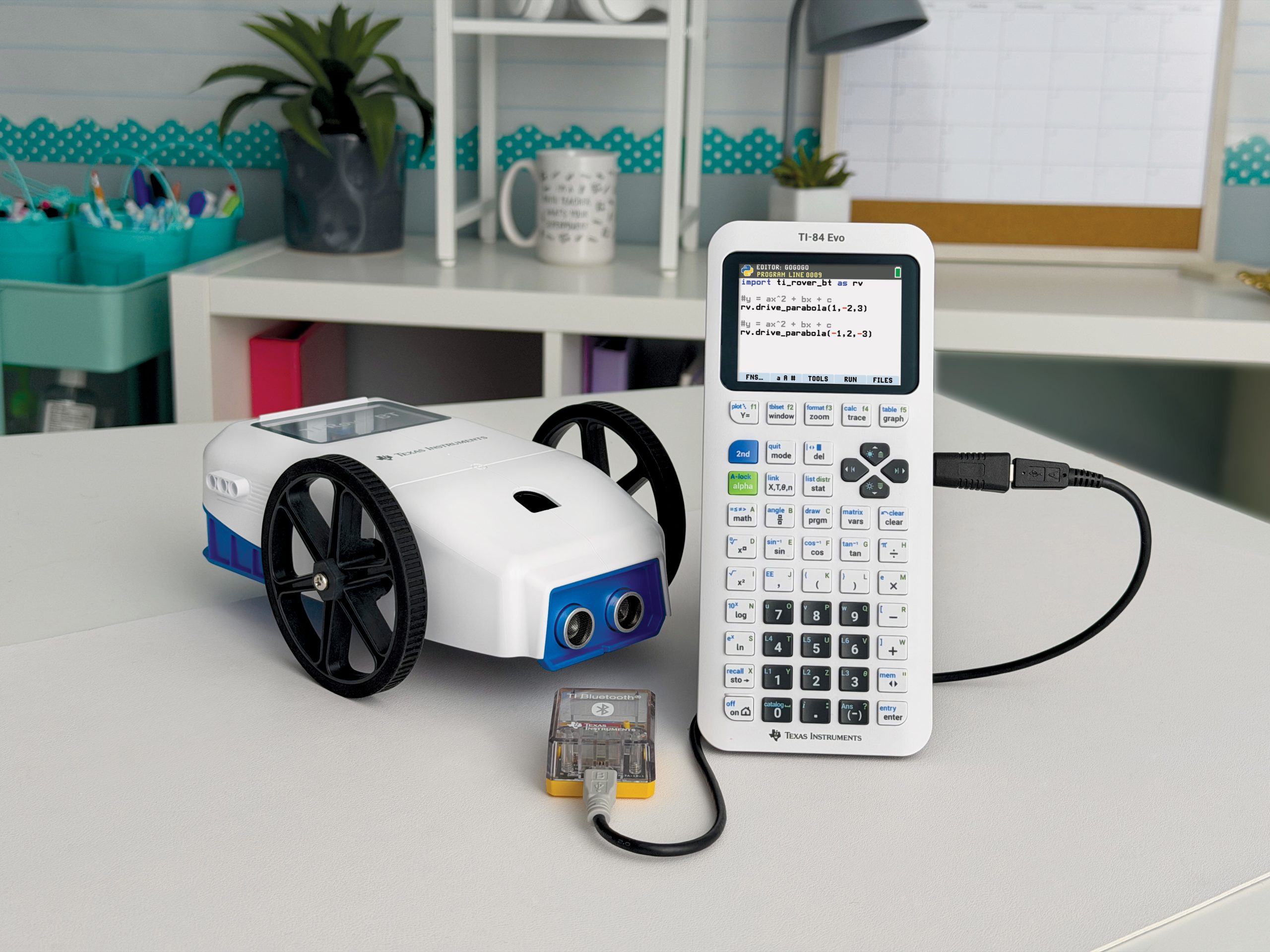 TI-Rover BT with TI-84 Evo Single Unit Bundle